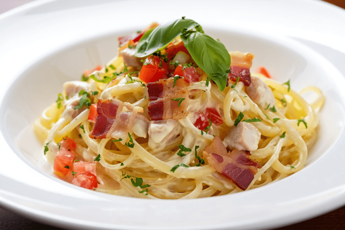 Chicken Carbonara Pasta