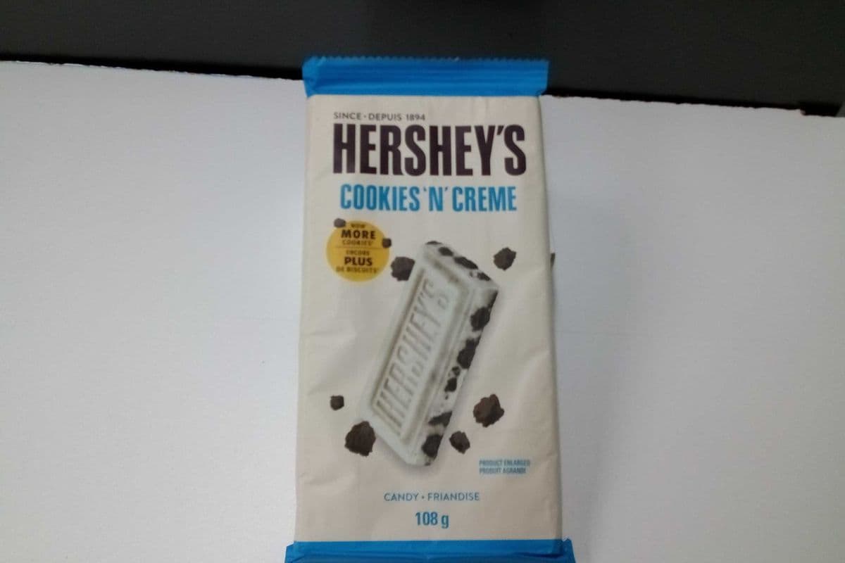 Hershey cookies n creame (108gr)
