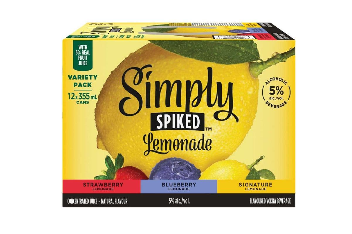 Simply Spiked Variety Pack (12 x 355 ml)