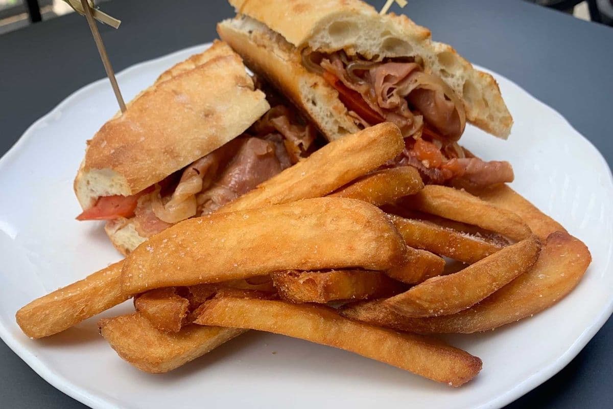 Hot Prosciutto Panini