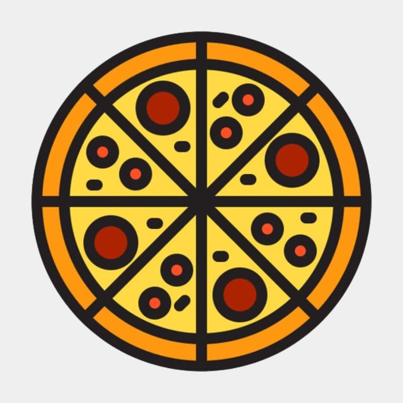 2x1 Pizza mexicaine moyenne 12" / 2x1 12" Medium Mexican Pizza