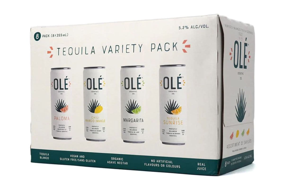 Ole Tequila Variety Pack (8 x 355mL Cans)