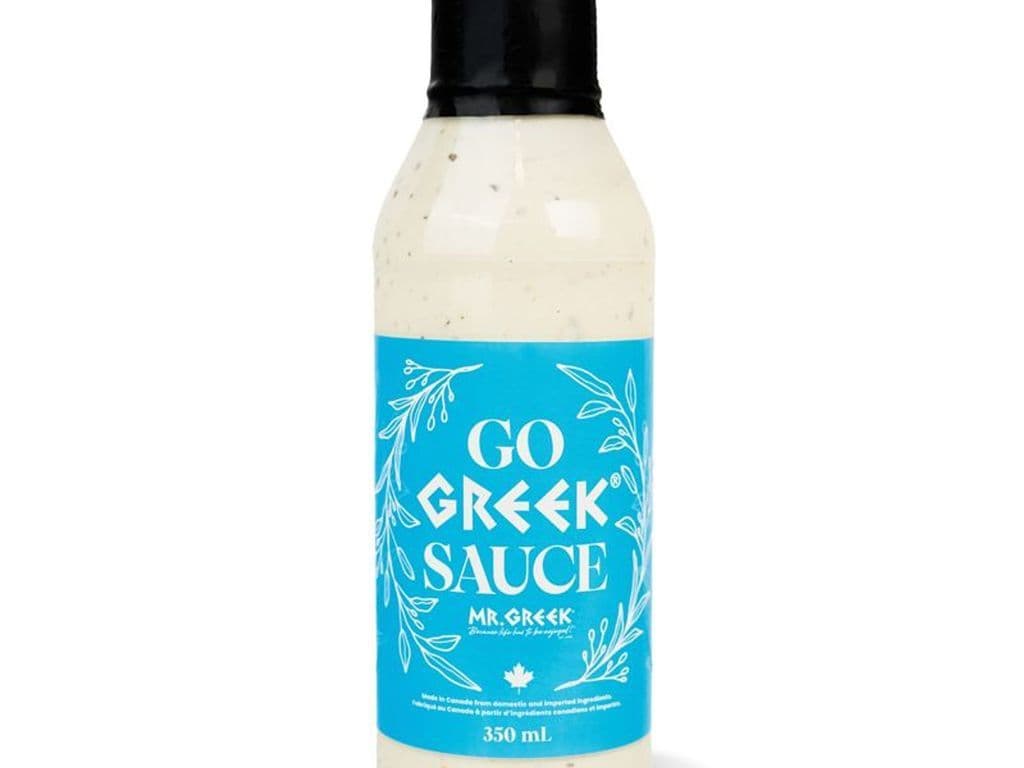 Go Greek Sauce Bottle