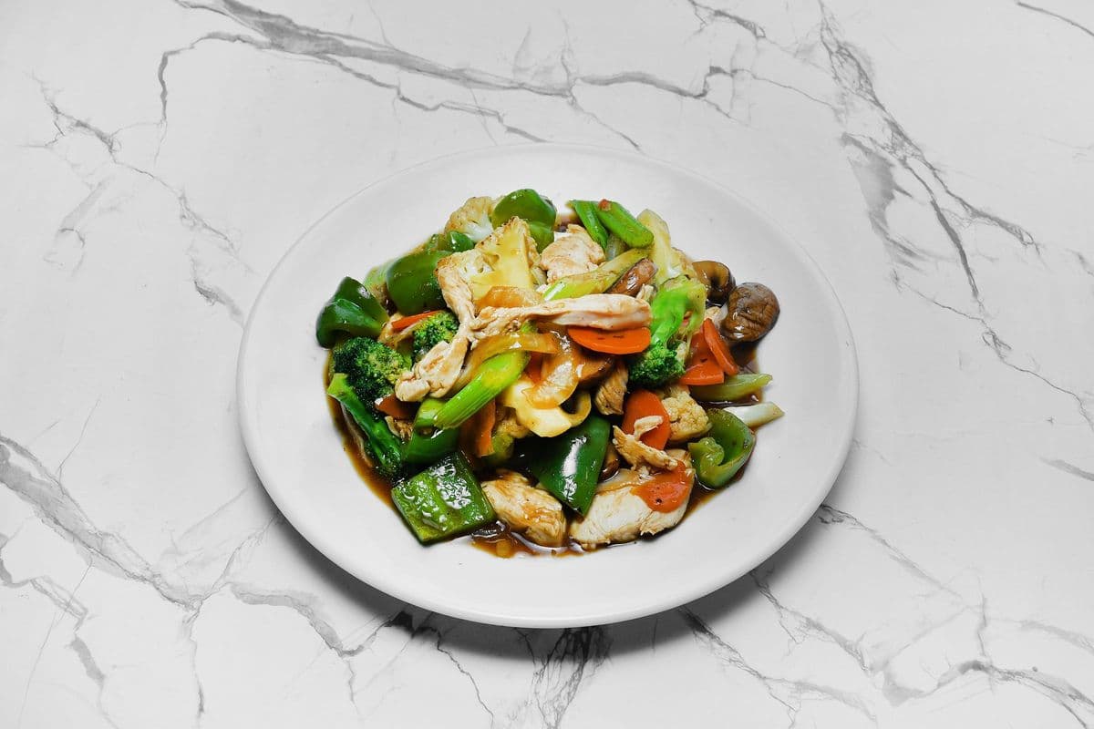 68. Stir Fried Chicken with Vegetables