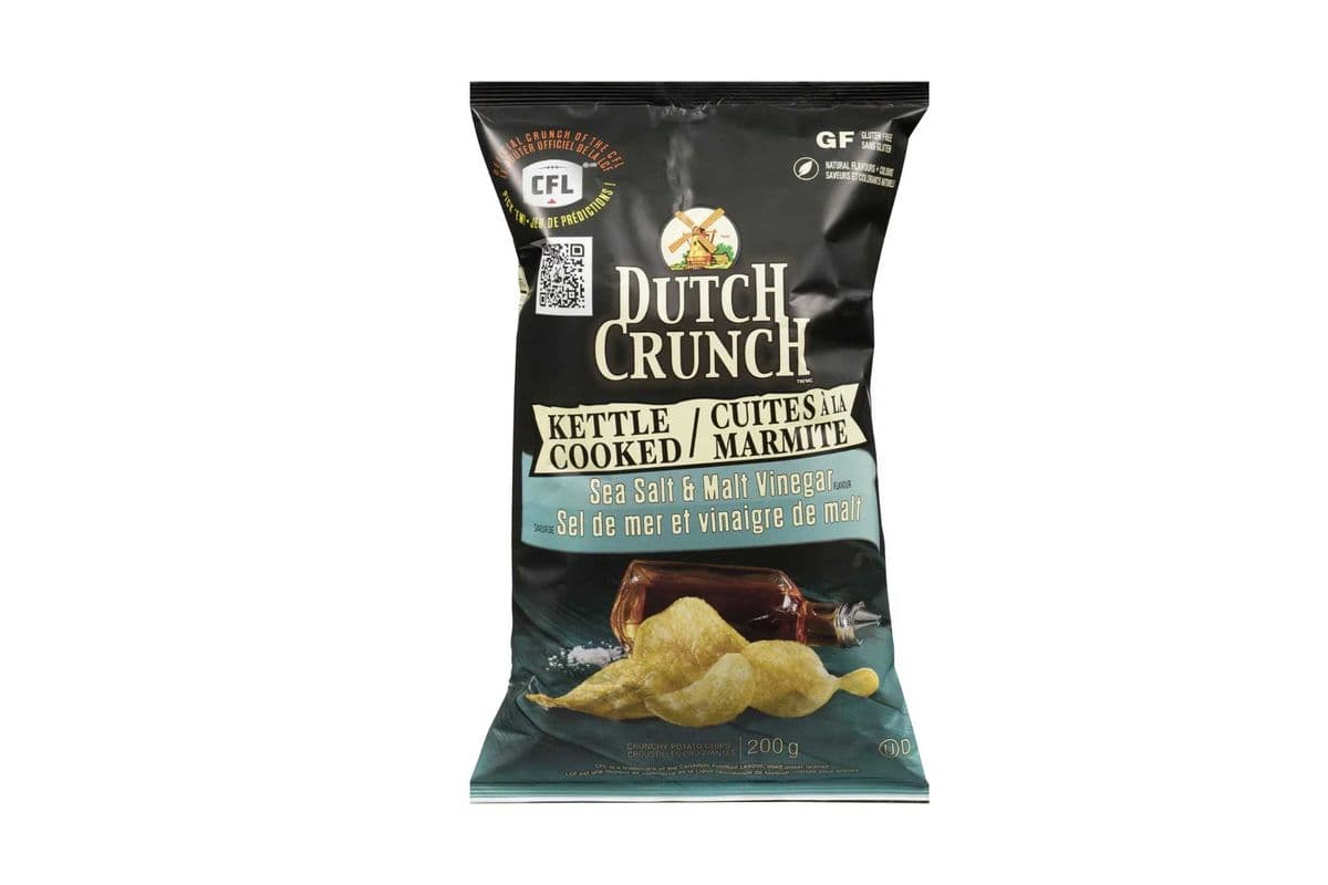 Dutch Crunch = Sea Salt & Malt Vinegar (200g)