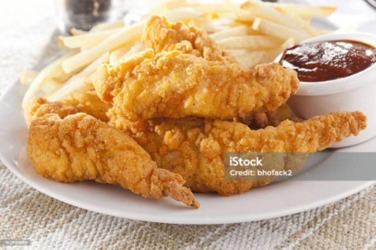 Chicken Tender (5 pcs) with fries