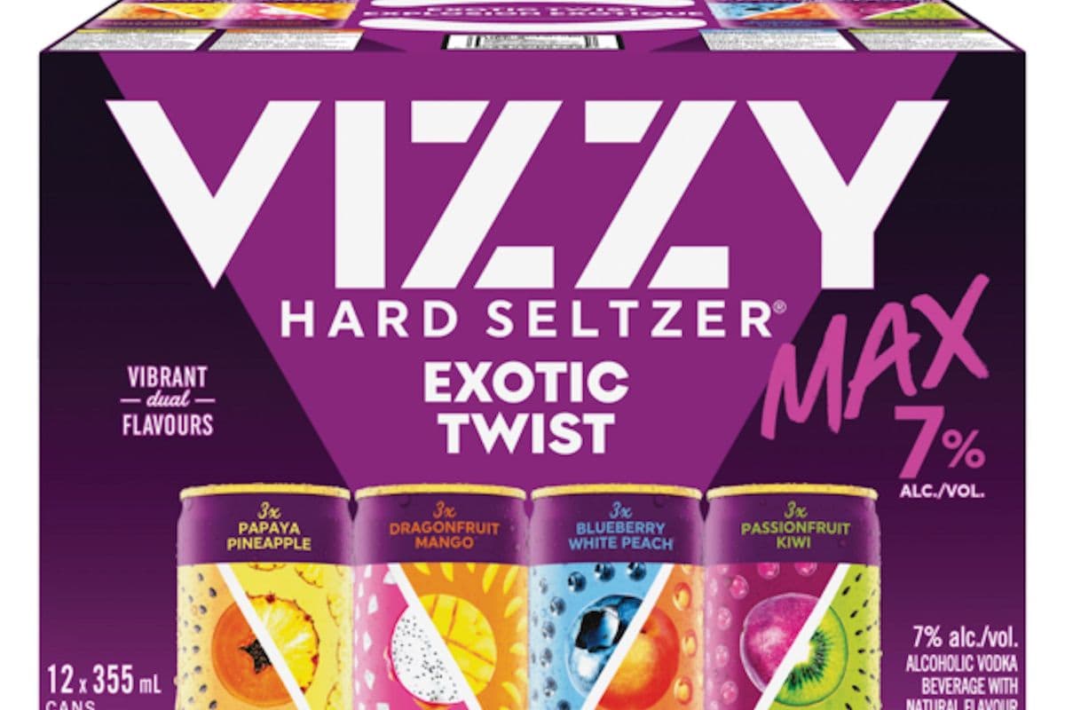 VIZZY EXOTIC TWIST MAX MIXER 12 pack (12 x 355ml)