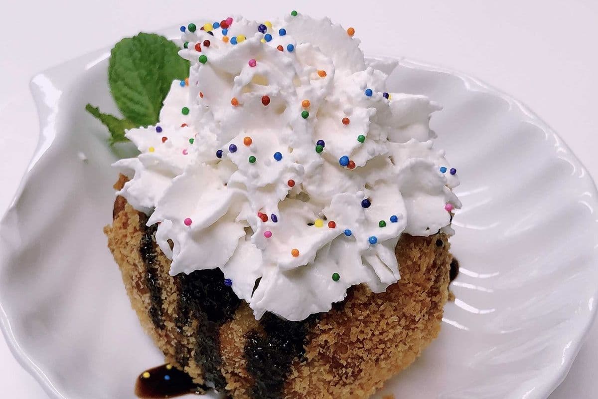 Deep-Fried Ice Cream
