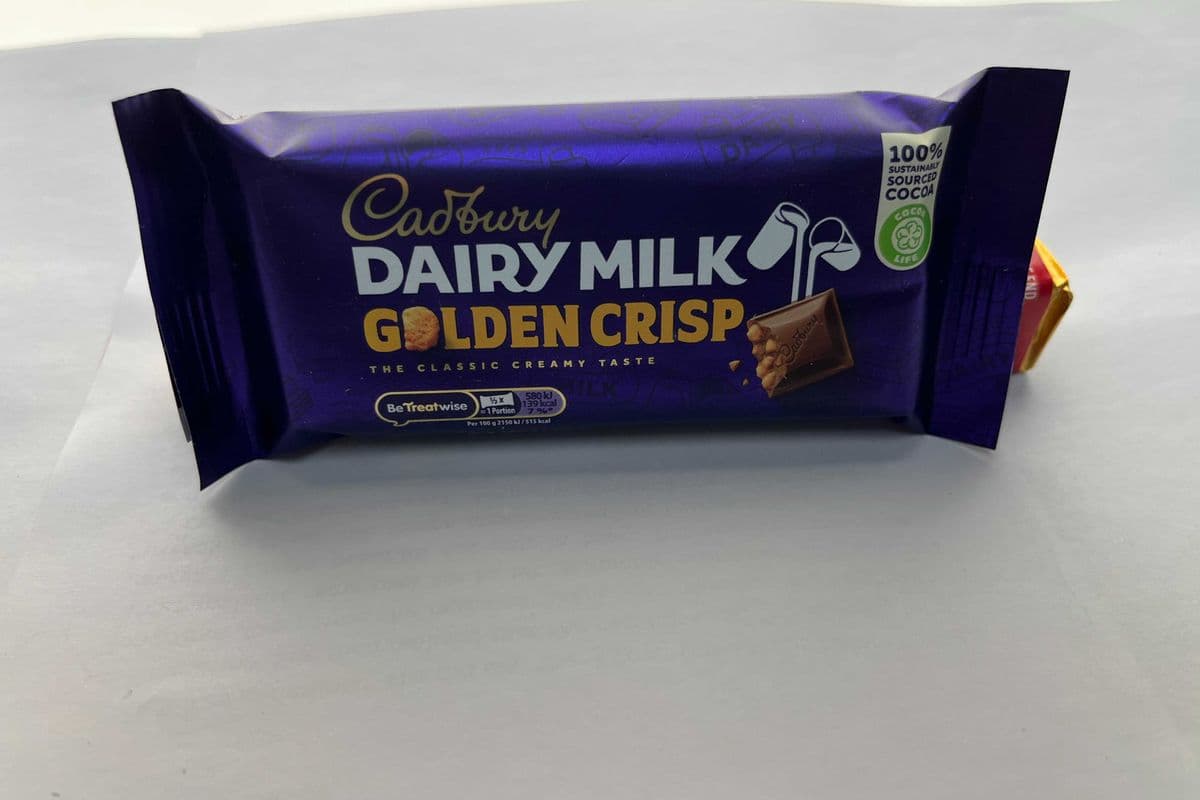 Cadbury Dairy Milk Golden Crisp (54 gm)