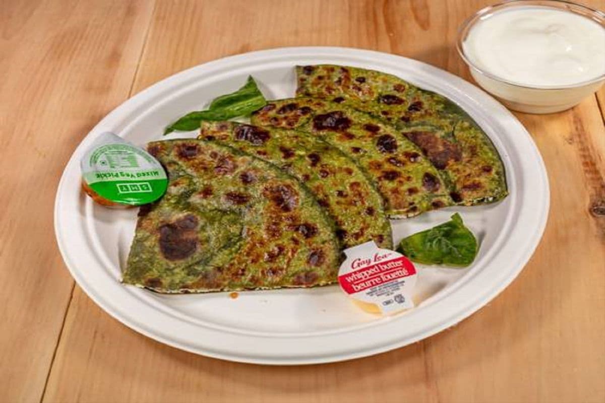 Veg Parantha Plate