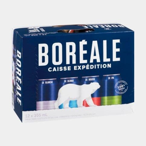 Boréale mixte 12 canettes / Boréale Mixed 12 Cans