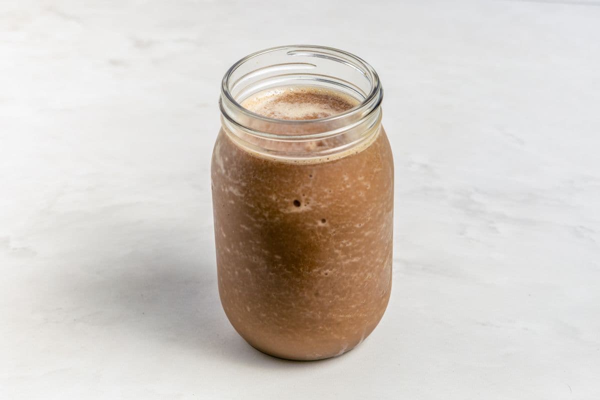 Banana Oat Latte Frappe