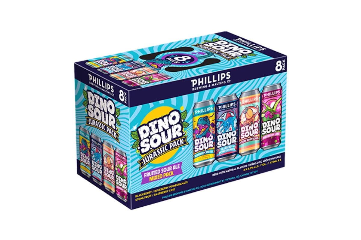 Phillips Dino Sour Jurassic Pack (8 x 355mL Cans)