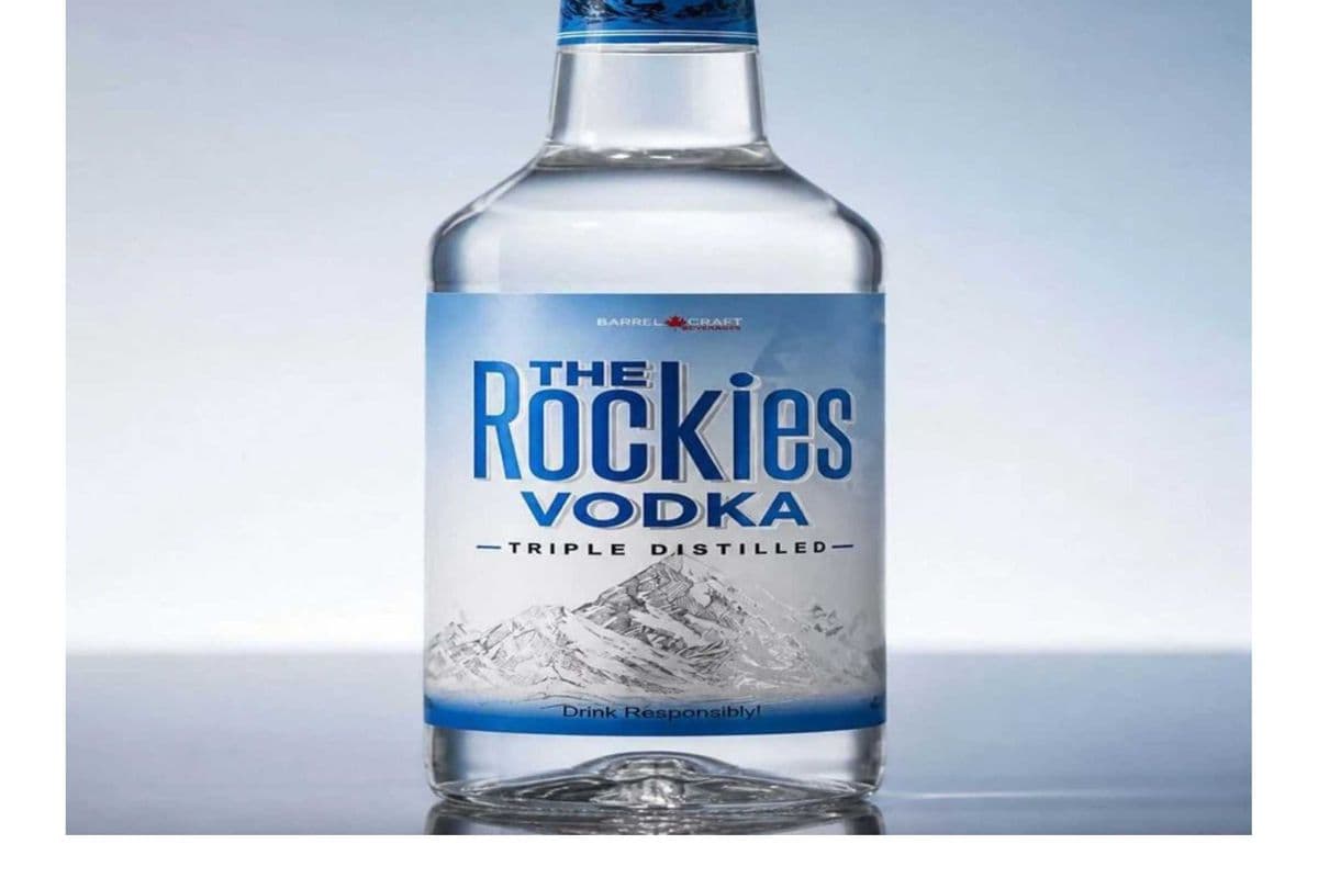 THE ROCKIES VODKA 375 ML (1 x 375 ML)