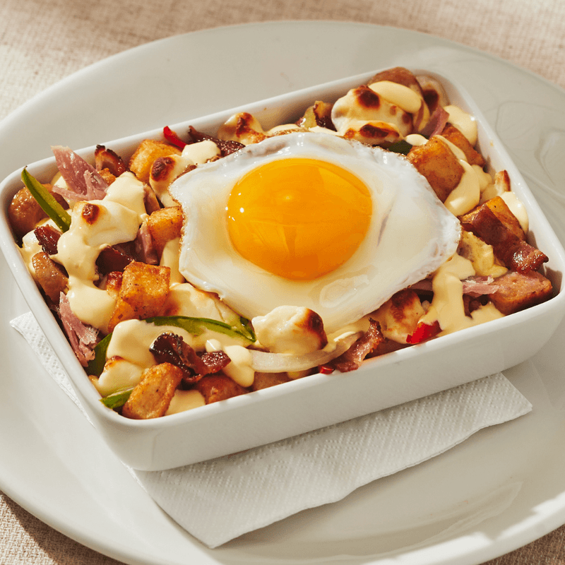 Paysanne Poutine Déjeuner / Breakfast Poutine Skillet