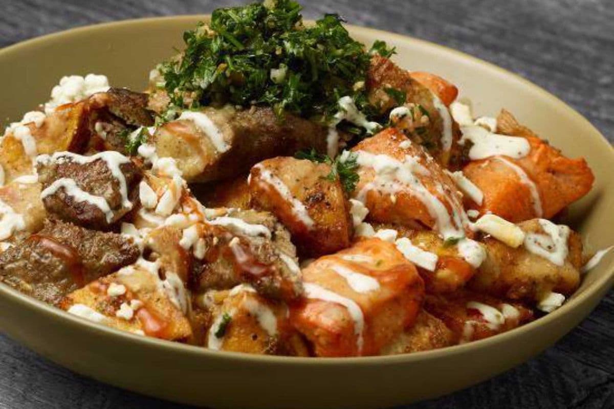 Mixed Kebab Potato Bowl Combo
