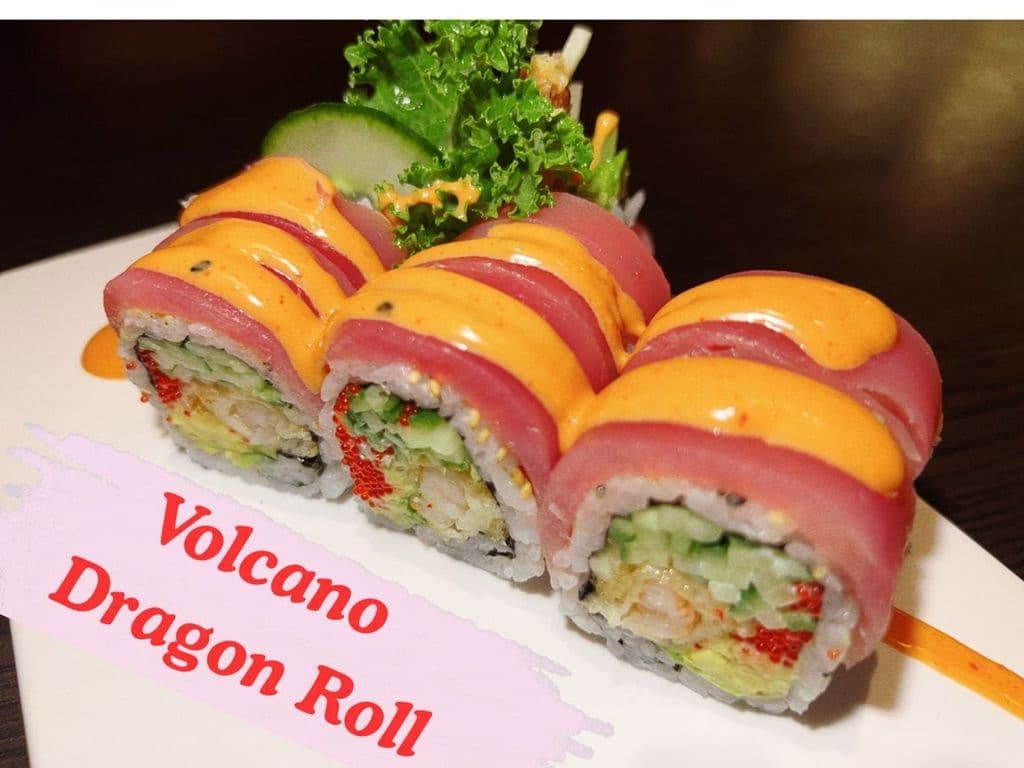 Volcano Dragon Roll ( 8pcs)