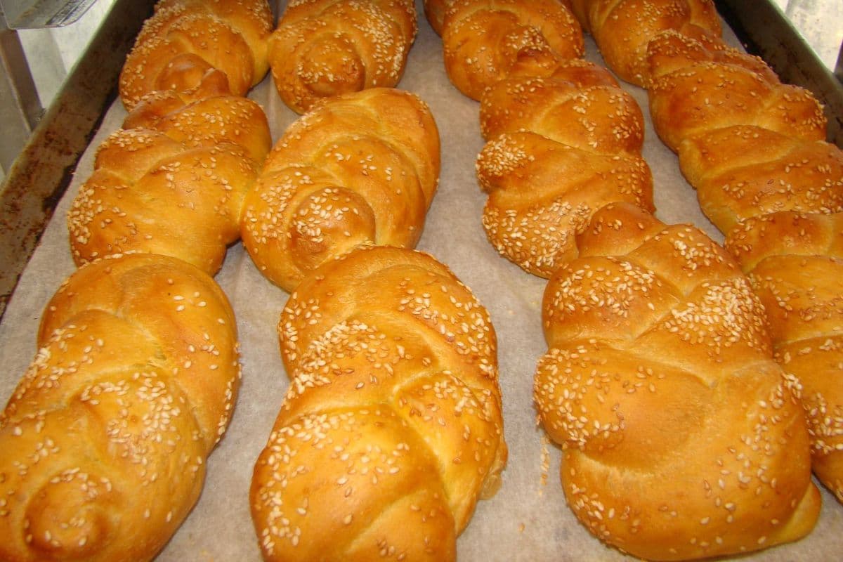 12 x Long rouleau de challah / 12 x Long challah roll