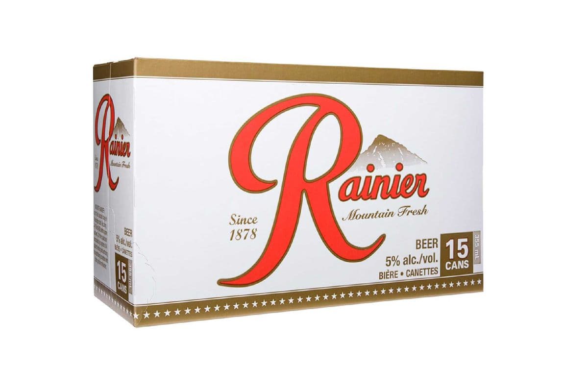 Rainier Regular (15 Pack Cans) (15 x 355 ml Cans)