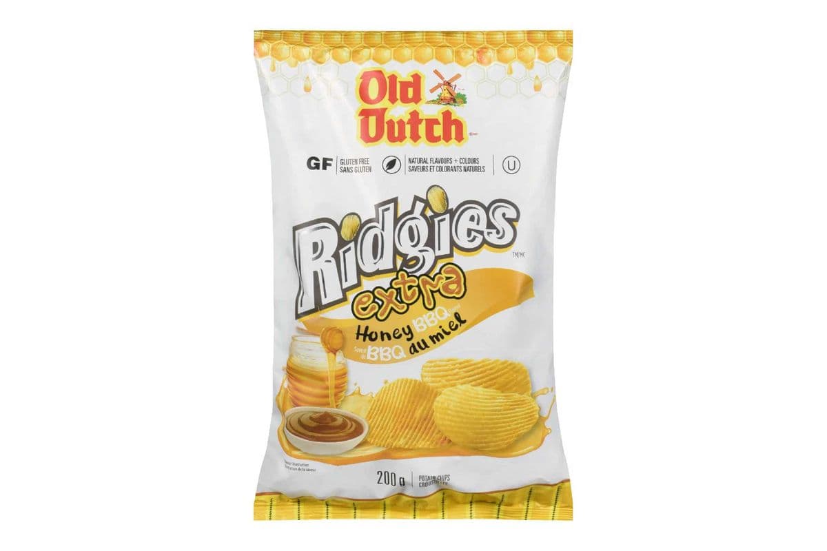 Old Dutch Ridgies Extra Honey BBQ (200 g)