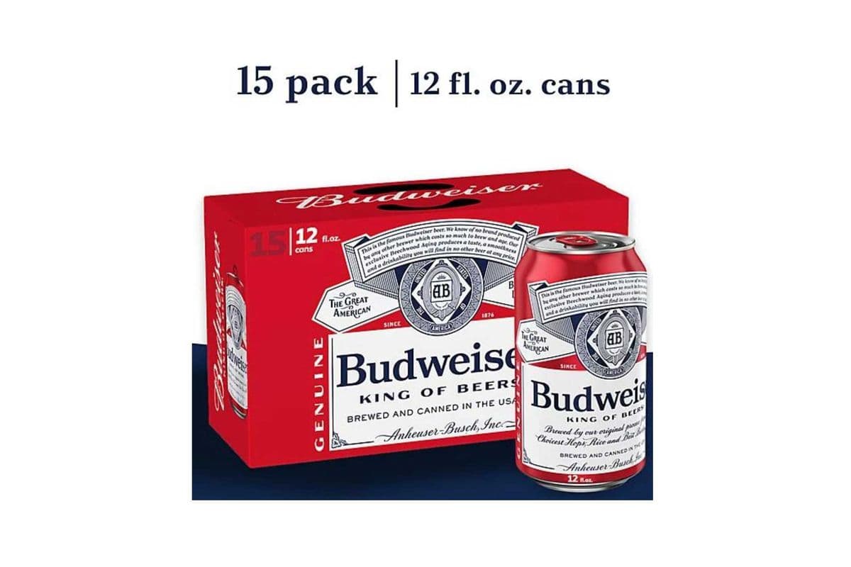 Budweiser (15 Cans) (15 x 355ML)