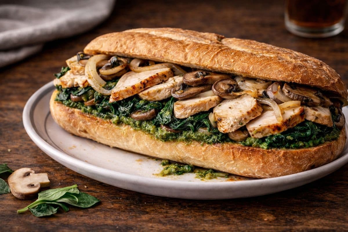 Pesto Chicken Sandwich