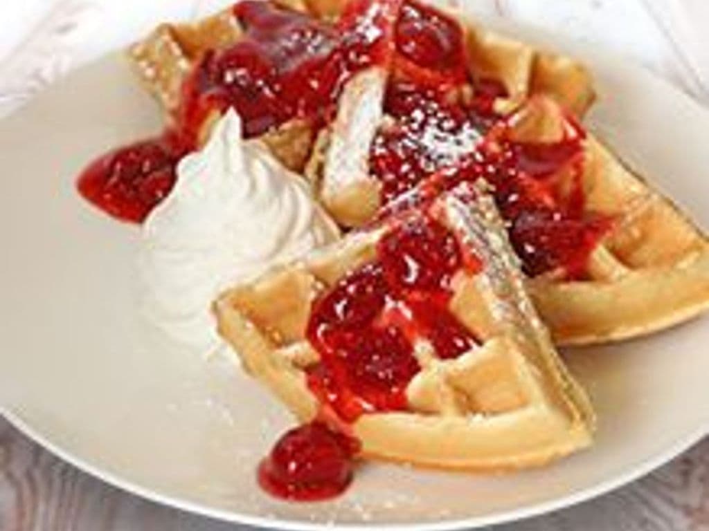 Waffle w/Topping