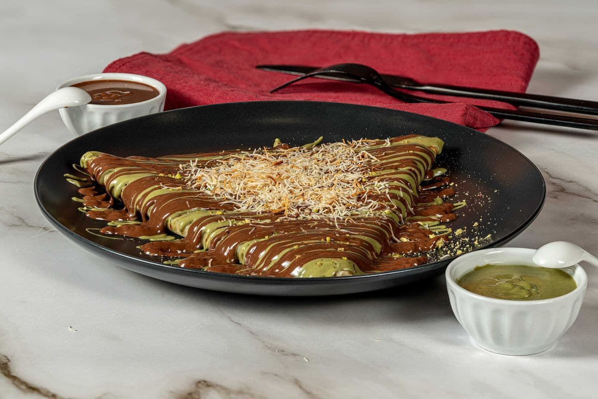 Dubai Chocolate Crepe