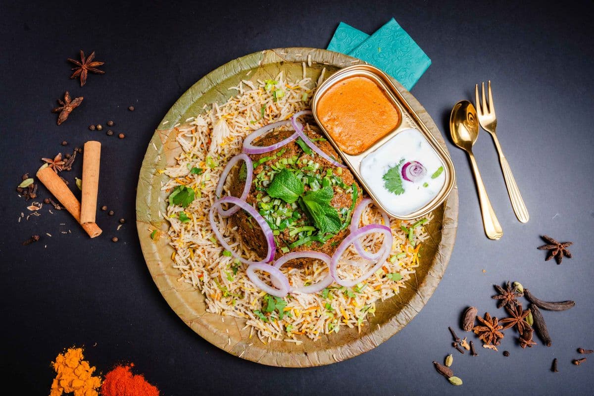 Mutton Keema Biryani