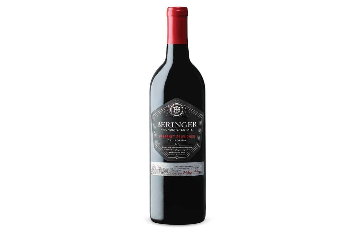 Beringer Founders' Estate Cab Sauv-750ml (1 x 750ml)