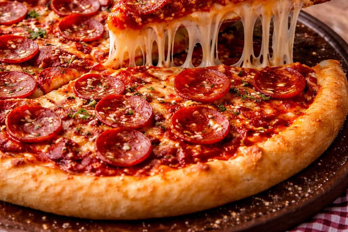 Large Cup n Char Supreme pepperoni (large)
