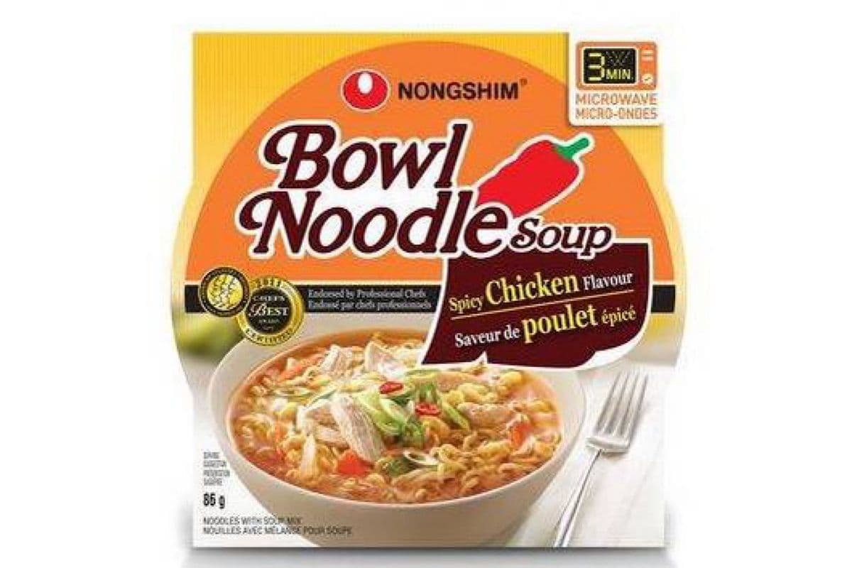 Bowl Noodle Soup - Saveur de Poulet Épicé / Spicy Chicken Flavour (86 g)