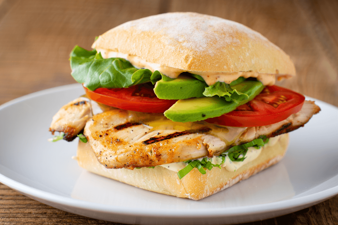 Avocado Chicken Sandwich