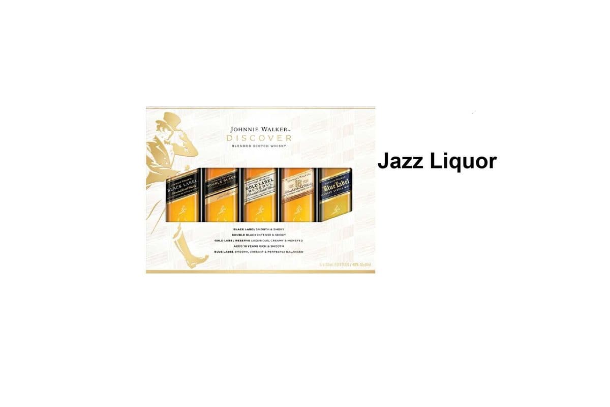 JOHNNIE WALKER DISCOVER TASTE PACK (1 x 5x50ML)
