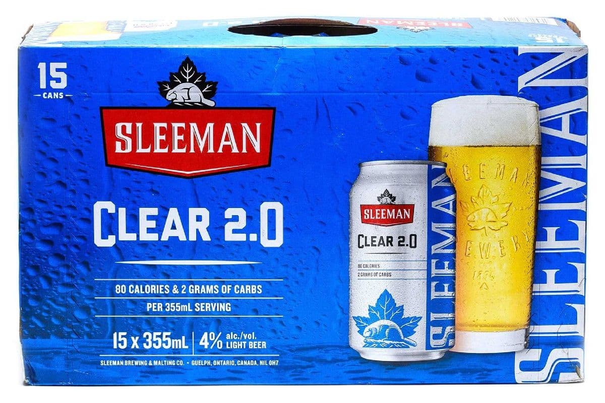 Sleeman Clear (15 Pack Cans) (15 x 355 ml Cans)