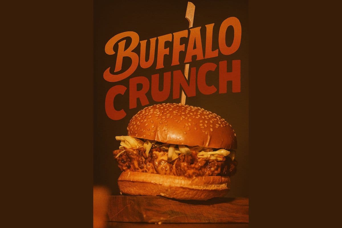 Buffalo Crunch Burger