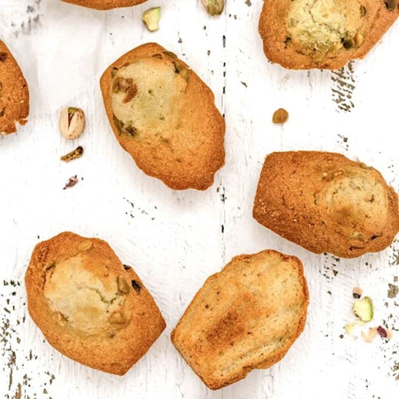 Sac de 6 madeleine pistaches / 6 Pistachio Madeleine Bag
