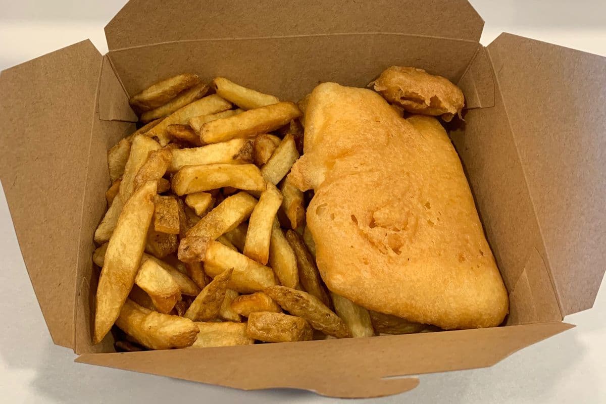 Halibut and Chips