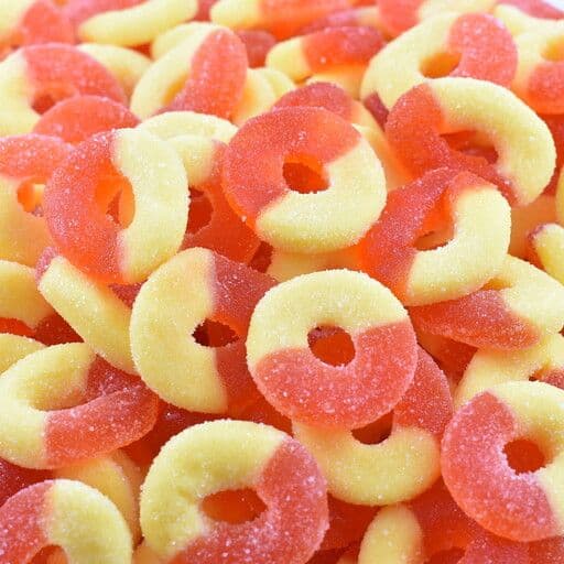 ABC- Anneaux de Peches / Peach Rings 70g