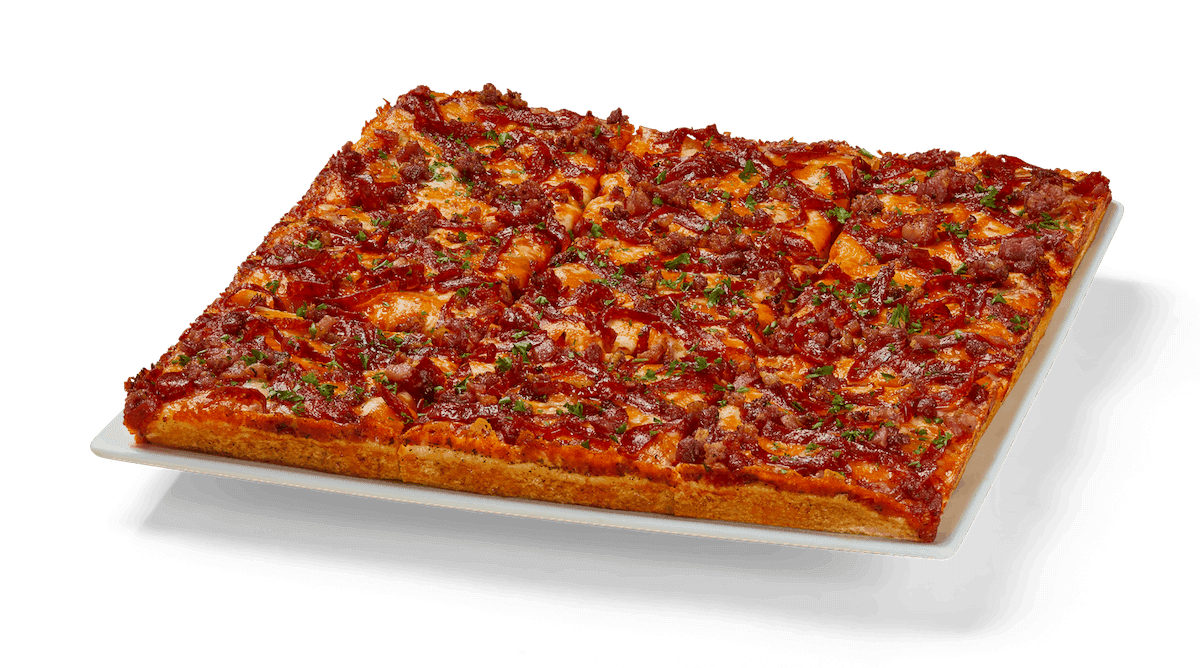 Loaded Pepperoni & Bacon Squarefooter™ Pizza