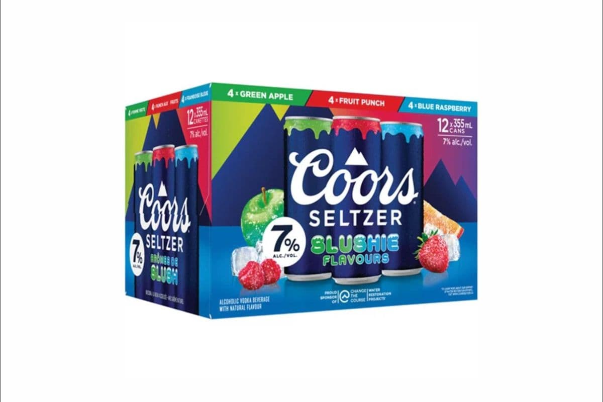 Coors Seltzer Slushie 7% 12 Can (12 x 355l)