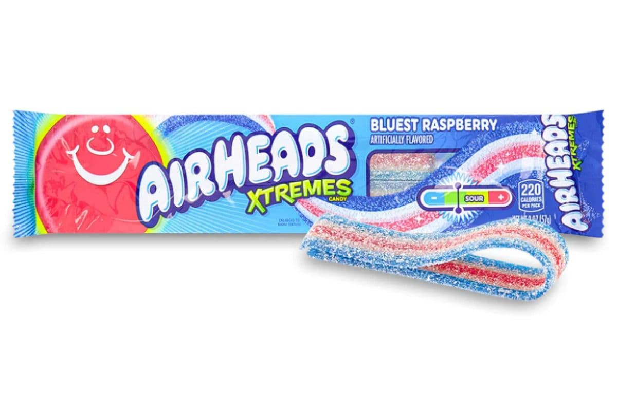 AirHeads Xtremes Candy - Bluest Raspberry 57g