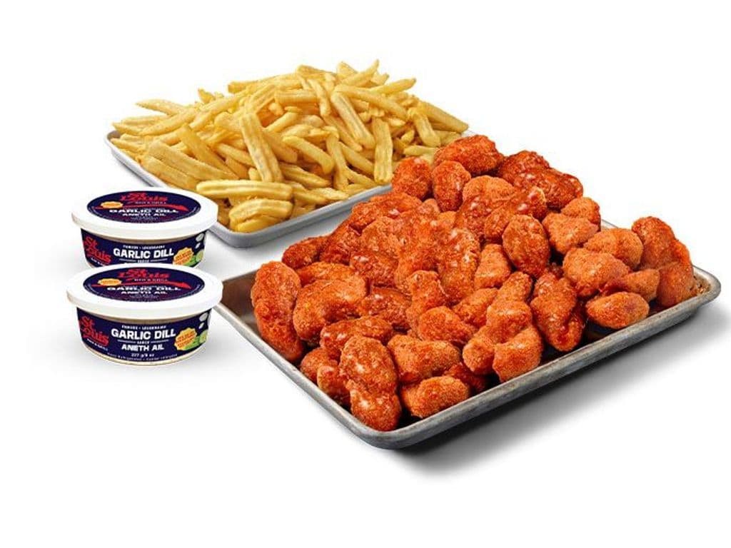 Plant-Based Wings Platter - 80 Pcs
