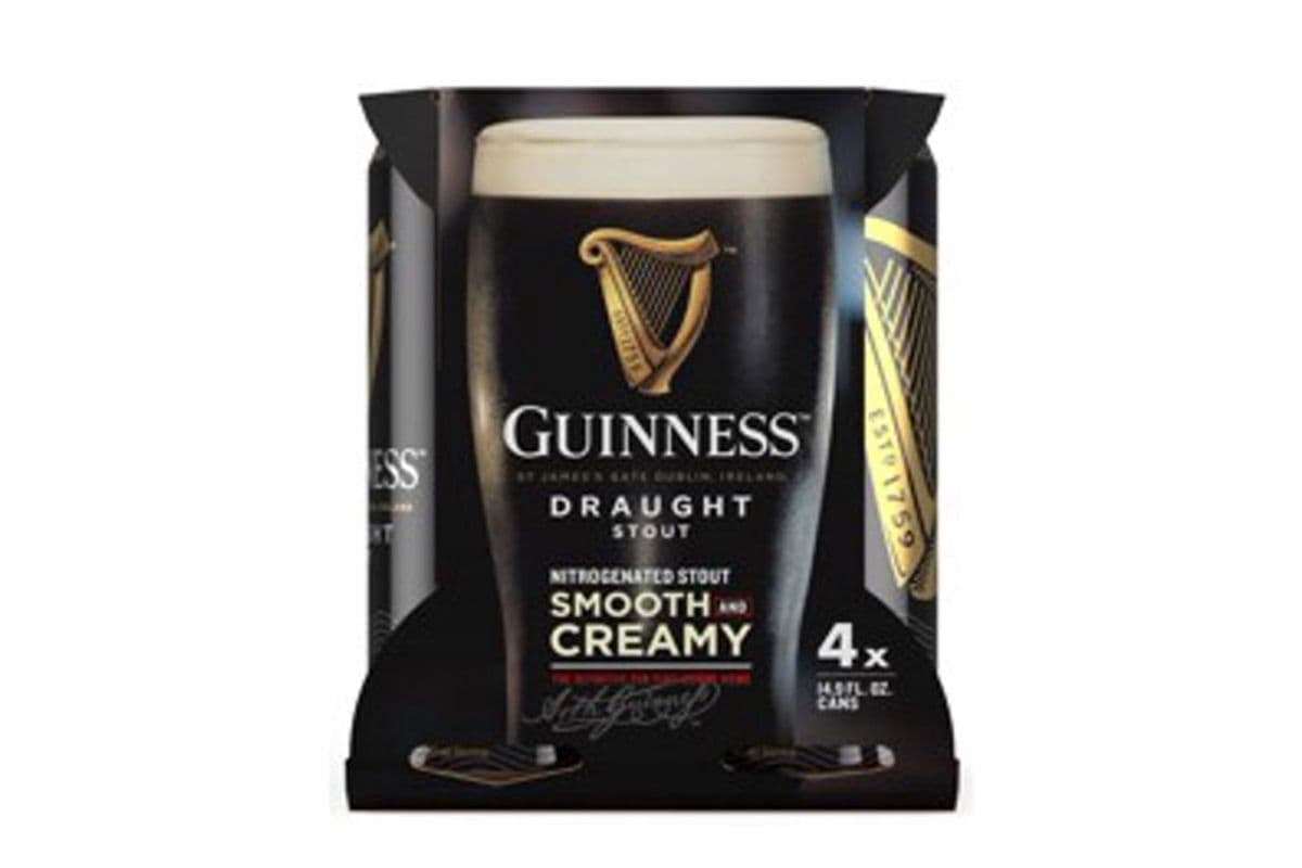 Guinness Cans (4 Pack) (1 x 440 ml)