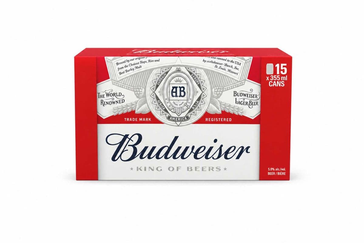 Budweiser (15 x 355ml)