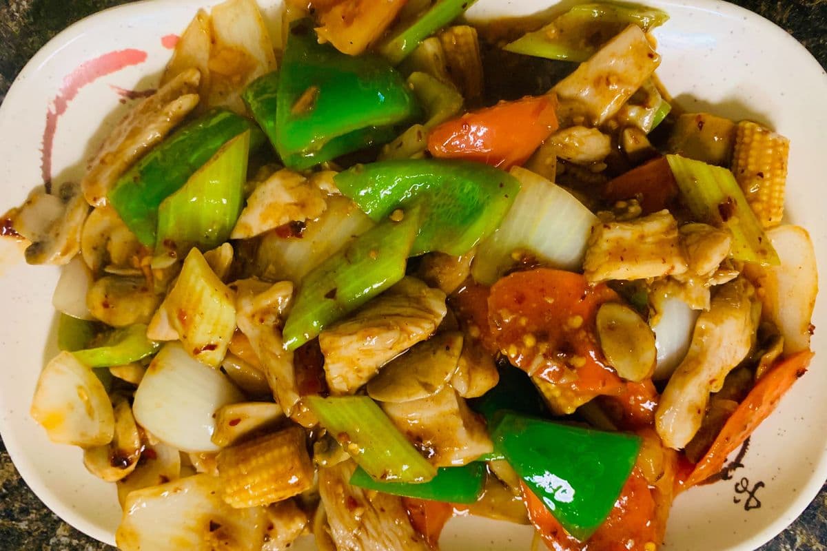 Spicy Chicken with Mixed Vegetables