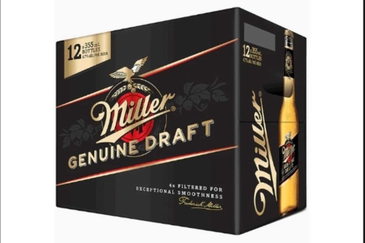 MILLER GENUINE DRAFT 12BOTTLE (12 x 355ML )