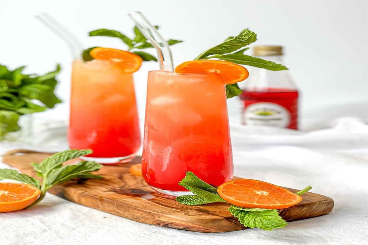 Tropical Citrus Sunset