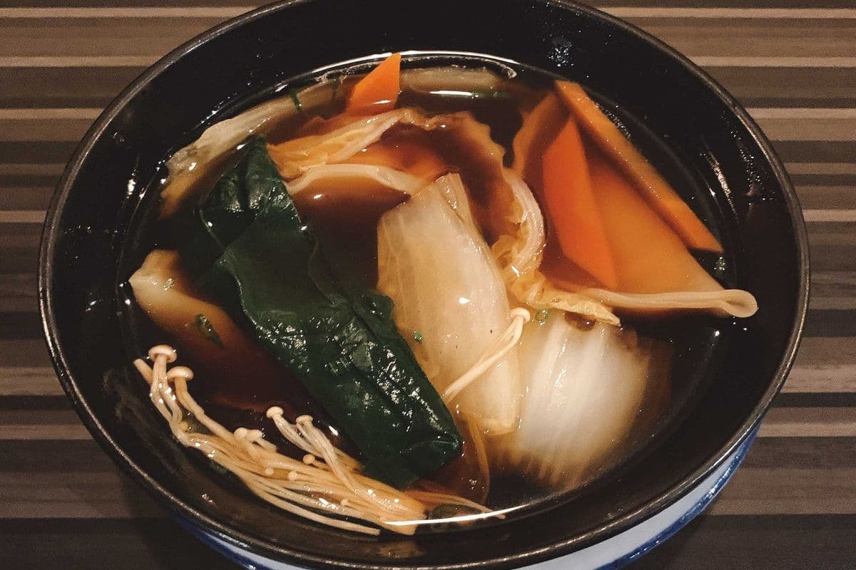 Chicken Gyoza Soup