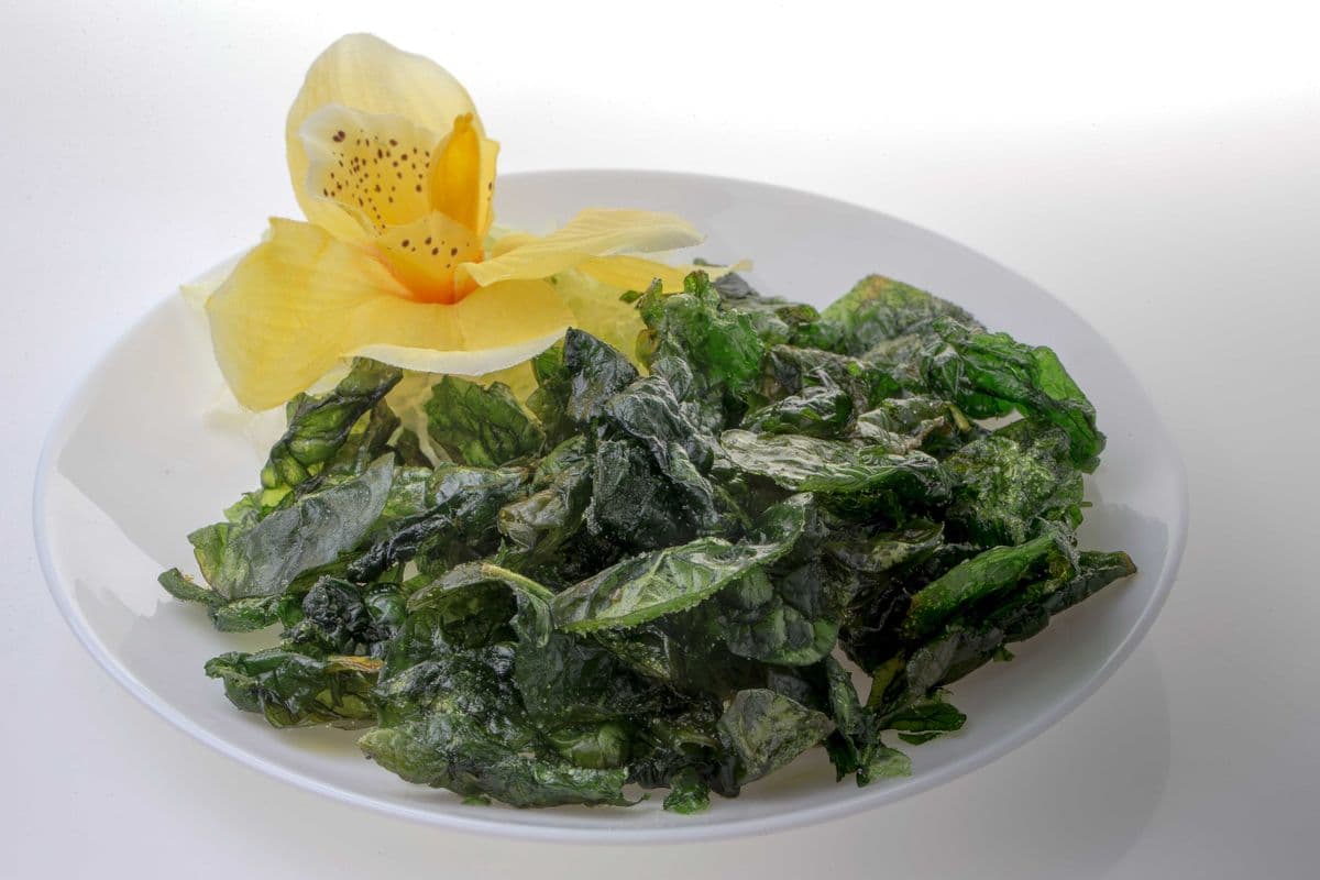 Épinards frits / Fried Spinach